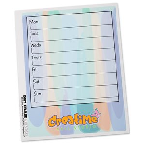 Removable Memo Board Sticker - Weekly - Watercolour Main Image