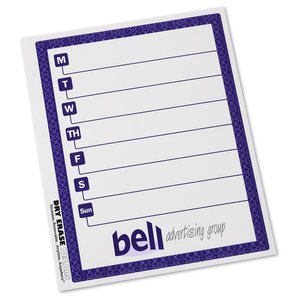 Removable Memo Board Sticker - Weekly - Trellis Main Image