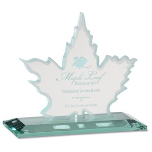 Maple Leaf Jade Glass Award Main Image