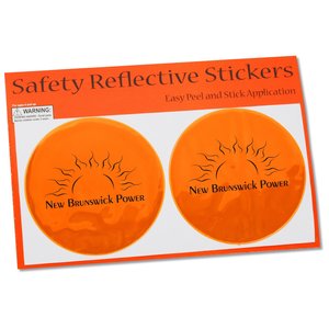 Reflective Stickers - Round Main Image