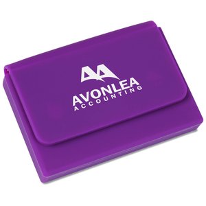Silicone Business Card Holder - Closeout Main Image