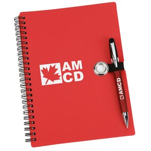 Dina Notebook with Metal Pen - Closeout Main Image