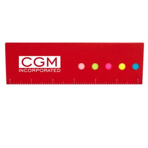 Bright Flag Ruler Sticky Set - Closeout Main Image