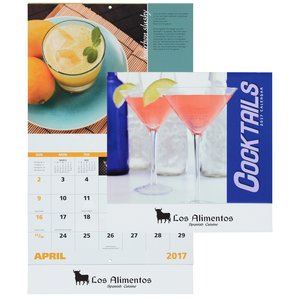 Cocktails Appointment Calendar - Stapled Main Image