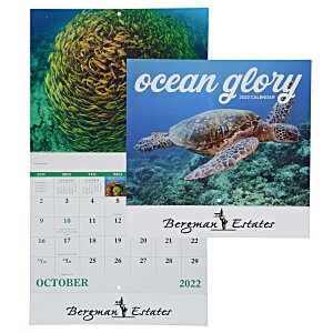 Ocean Glory Appointment Calendar - Stapled Main Image