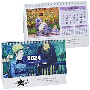 Impressionists Desk Calendar Main Image