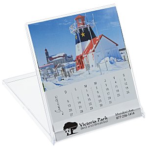 CD Case Desk Calendar - French Main Image