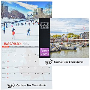Scenes of Canada Appointment Calendar - French/English Main Image