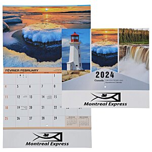 Scenic Canada Appointment Calendar - French/English Main Image