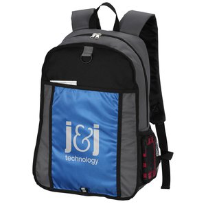 Colour Block Backpack - Closeouts Main Image