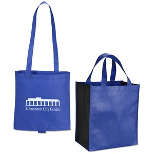 Set of Three Grocery Totes w/Carrying Bag - Closeout Main Image
