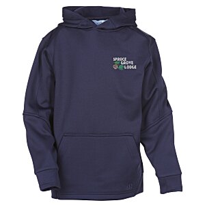 PTech Moisture Wicking Hooded Sweatshirt - Youth - Embroidered Main Image