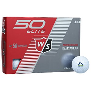 Wilson Staff 50 Elite Golf Ball - Dozen Main Image