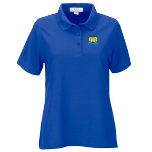 Soft-Blend Double-Tuck Polo - Ladies' Main Image