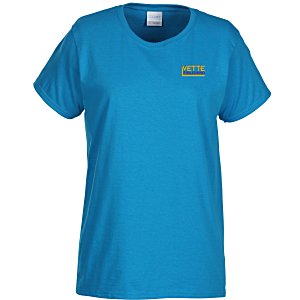 Gildan Ultra Cotton T-Shirt - Ladies' - Embroidered - Colours Main Image