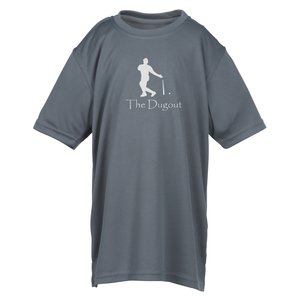 Double Mesh Moisture Wicking Tee - Youth - Closeout Main Image