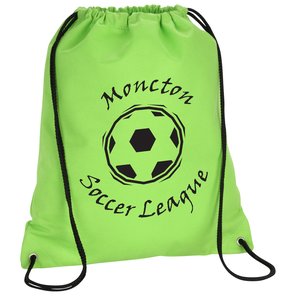 Recycled Drawstring Sportpack - Closeout Main Image