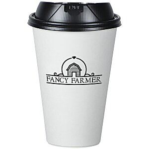 Insulated Paper Travel Cup with Lid - 16 oz. Main Image