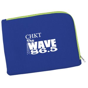 Two-Tone Zippered Tablet Sleeve Main Image