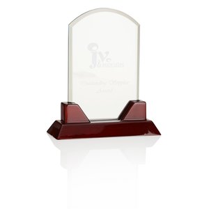 Wellington Rosewood Jade Glass Award Main Image