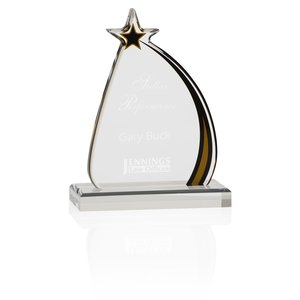 Rising Star Clear Acrylic Award Main Image