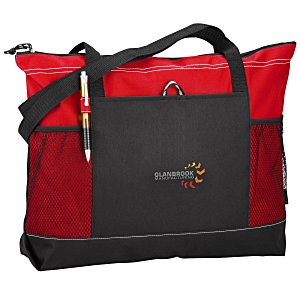 Select Zippered Tote - Embroidered Main Image