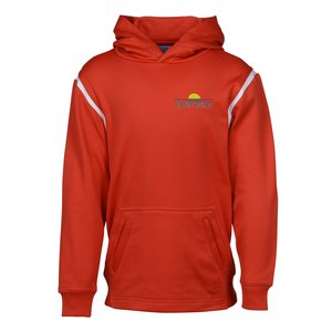 PTech VarCITY Wicking Hooded Sweatshirt - Youth - Embroidered Main Image