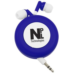 Push Button Retractable Ear Buds Main Image