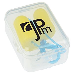 Corded Ear Plugs in Clip Case Main Image