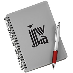 Silver Pocket Buddy Notebook Set Main Image