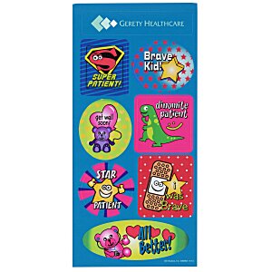 Super Kid Sticker Sheet - Doctor Visit Main Image