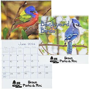 Backyard Birds Appointment Calendar - Spiral Main Image