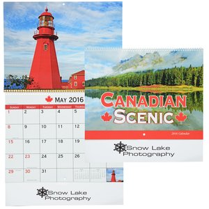 Canadian Scenic Appointment Calendar - Spiral Main Image