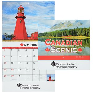 Canadian Scenic Appointment Calendar - Stapled Main Image