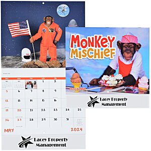 Monkey Mischief Appointment Calendar - Stapled Main Image