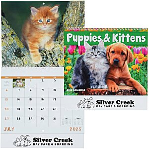 Puppies & Kittens Appointment Calendar - Spiral Main Image