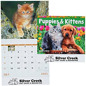 Puppies & Kittens Appointment Calendar - Stapled Main Image