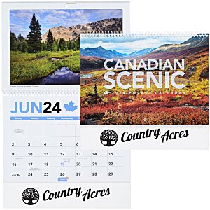 Canada Scenic Vistas Calendar with Pocket Main Image