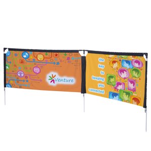 Four Season Outdoor Event Barrier - Two-Sided Main Image