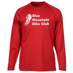 Double Mesh LS Moisture Wicking Tee - Closeout Main Image