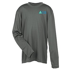 Pro Team Moisture Wicking Long Sleeve Tee - Youth - Embroidered Main Image