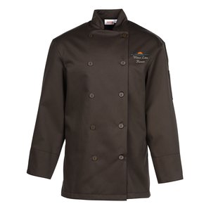 Double Breasted Chef Jacket - Embroidered Main Image