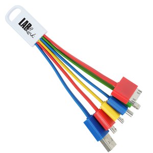 5-in-1 Charging Cable - Multi-Colour Main Image