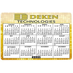Removable Laptop Calendar - 2-3/4" x 4-1/8" - Full Colour Main Image