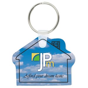 House Soft Keychain - Full Colour Main Image