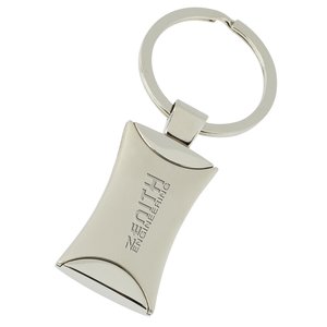 Curved Key Ring - Closeout Main Image
