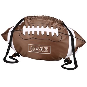 Game Time! Football Drawstring Backpack - Overstock Main Image