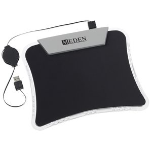 Light Up Mouse Pad With USB Hub - Closeout Main Image