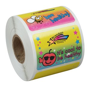 Super Kid Sticker Roll - Healthy Habits Main Image