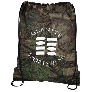 Outdoor Camo Drawstring Sportpack-Closeout Main Image